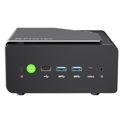 Mini PC GMKtec AMD Ryzen 7 H 255 32GB DDR5 1TB SSD W11 Pro NucBox K12 - Preto
