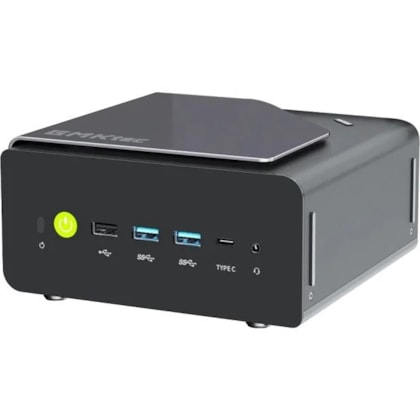 Mini PC GMKtec AMD Ryzen 7 H255 32GB DDR5 1TB SSD Windows 11 Pro K12 - Preto