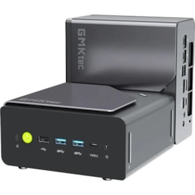 Mini PC GMKtec AMD Ryzen 7 H255 32GB DDR5 1TB SSD Windows 11 Pro K12 - Preto