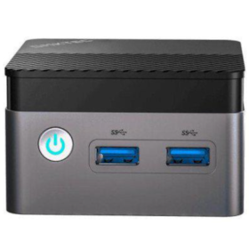 Mini PC GMKtec KB5 Intel Celeron 2.0GHz SSD 128GB/8GB Ram com Windows 11 - Preto