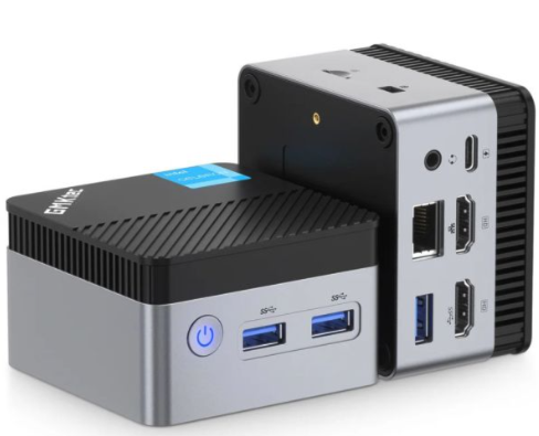 GMKtec NucBox G5 12GB+256GB N97 中古(3) Mini PC GMKtec NucBox G5, Intel 12ª geração Alder Lake N97
