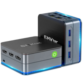 Mini PC GMKtec Nucbox G2 Plus Intel N150 3.6GHz SSD 512GB/12GB Ram com Windows 11 - Preto