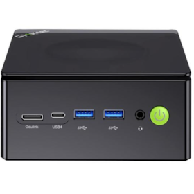 Mini PC GMKtec Nucbox K11 AMD Ryzen 9 4.0GHz SSD 1TB/32GB Ram com Windows 11 - Preto