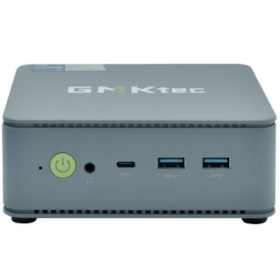 Mini PC GMKtec Nucbox K6 AMD Ryzen 7 3.8GHz SSD 1TB/16GB Ram com Windows 11 - Cinza