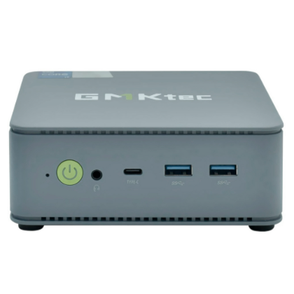 Mini PC GMKtec Nucbox K6 AMD Ryzen 7 3.8GHz SSD 1TB/16GB Ram com Windows 11 - Cinza