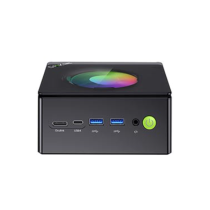 Mini PC GMKtec Nucbox K8 Plus AMD Ryzen 7 3.8GHz SSD 1TB/32GB Ram com Windows 11 - Preto