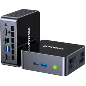 Mini PC GMKtec Nucbox M3 Plus Intel Core i9 2.5GHz SSD 1TB/32GB Ram com Windows 11 - Preto