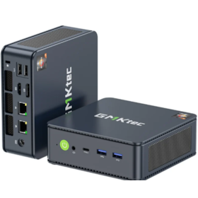 Mini PC GMKtec Nucbox M6 AMD Ryzen 5 3.5GHz SSD 1TB/16GB Ram com Windows 11 - Preto