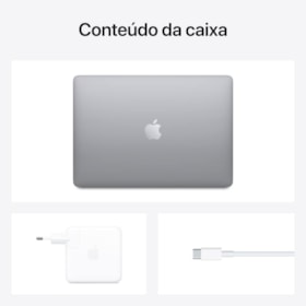 Notebook Apple MacBook Air 2020 M1 / Memória 8GB / SSD 256GB / 13.3