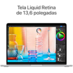 Notebook Apple MacBook Air 2022 Apple M2 / Memória 8GB / SSD 256GB / 13.6