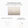 Notebook Apple MacBook Air 2023 Apple M2 / Memória 8GB / SSD 256GB / 15.3