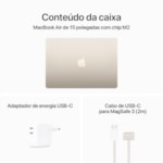 Notebook Apple MacBook Air 2023 Apple M2 / Memória 8GB / SSD 256GB / 15.3