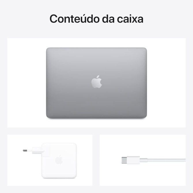 Notebook Apple MacBook Air M1 / Memória 8GB / SSD 256GB / 13.3