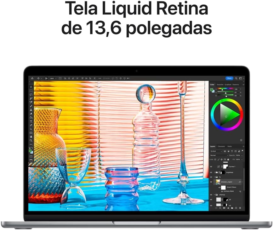 Notebook Apple MacBook Air M2 2023 / Memória 8GB / SSD 256GB Notebook Apple MacBook Air M2 2023 / Memória 8GB / SSD 256GB