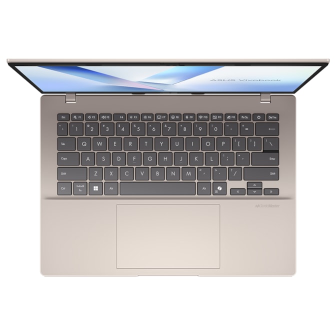 Notebook ASUS Vivobook 14 M1407KA-PS74 AMD Ryzen AI 7 350 Tela WUXGA 14.0'' 512GB SSD 16RAM - Platinum Dourado-d0af0f9f-a0c4-4f81-b22c-e12cf3ced200