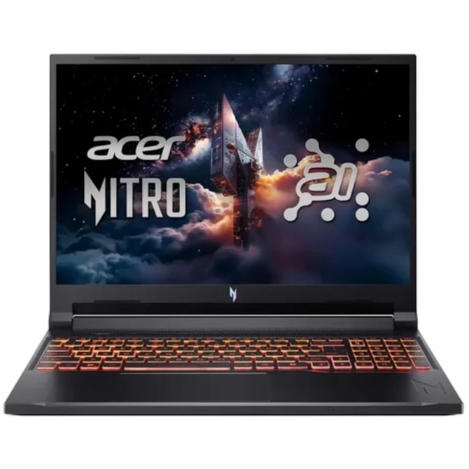 Notebook Gamer Acer Nitro V 16 AI ANV16-42-R309 AMD Ryzen 5 240 512GB SSD 16RAM 16