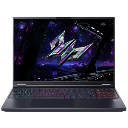 Notebook Gamer Acer Predator Helios Neo 16 Intel Core Ultra 9 32GB 1TB SSD RTX 5070 Ti 16 WQXGA 240Hz PHN16-73-92X1 - Preto