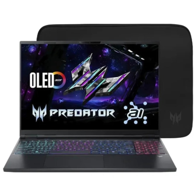 Notebook Gamer Acer Predator Helios Neo 16S AI PHN16S-71-91AW Intel Core Ultra 9 275HX 1TB SSD 16RAM 16