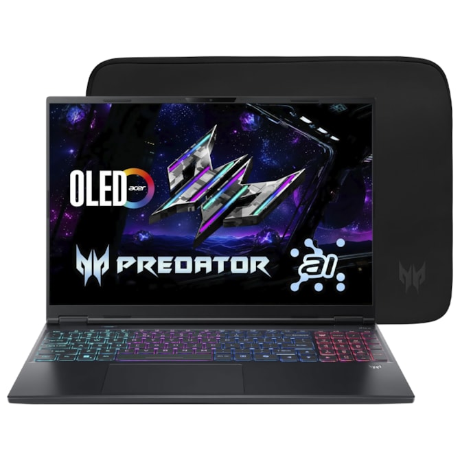 Notebook Gamer Acer Predator Helios Neo 16S AI PHN16S-71-98RF Intel Core Ultra 9 275HX Tela OLED 16