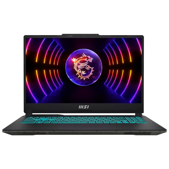 Notebook Gamer MSI Cyborg 15 A13VE-218US Intel Core i7 13620H Tela Full HD 15.6