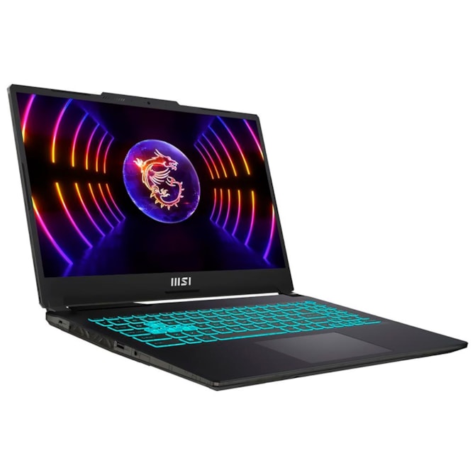 Notebook Gamer MSI Cyborg 15 A13VE-218US Intel Core i7 13620H Tela Full HD 15.6