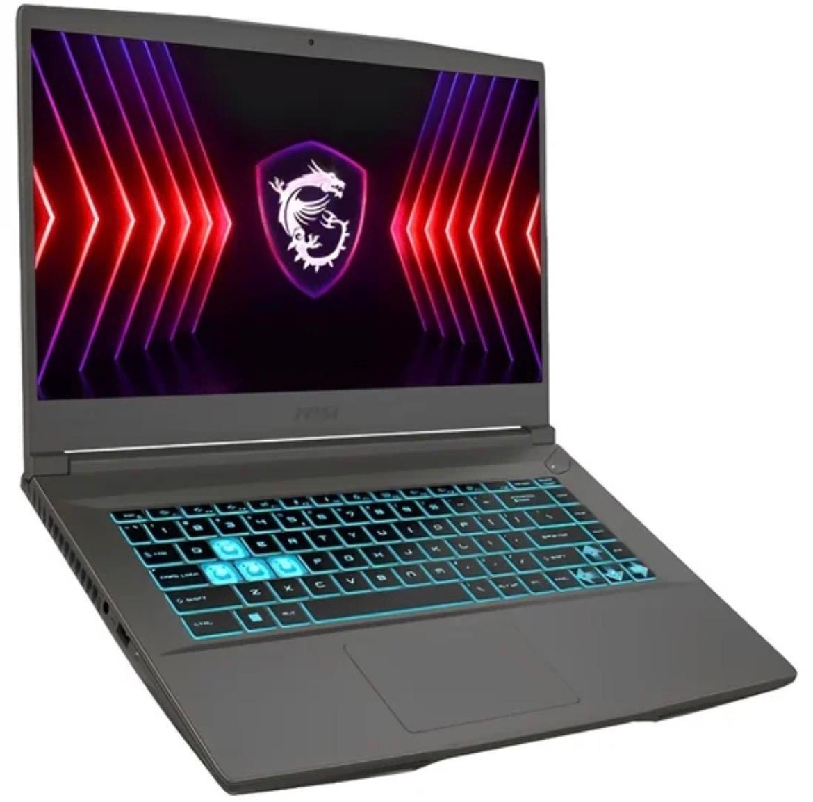 Notebook Gamer MSI Thin 15 B13UC-1000US Intel Core i5 13420H Tela