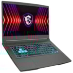 Notebook Gamer MSI Thin 15 B13VE-3023US Intel Core i5 13420H 512GB SSD 16RAM 15.6