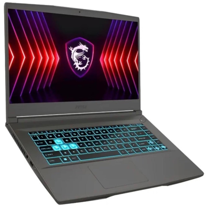 Notebook Gamer MSI Thin 15 B13VE-3023US Intel Core i5 13420H 512GB SSD 16RAM 15.6