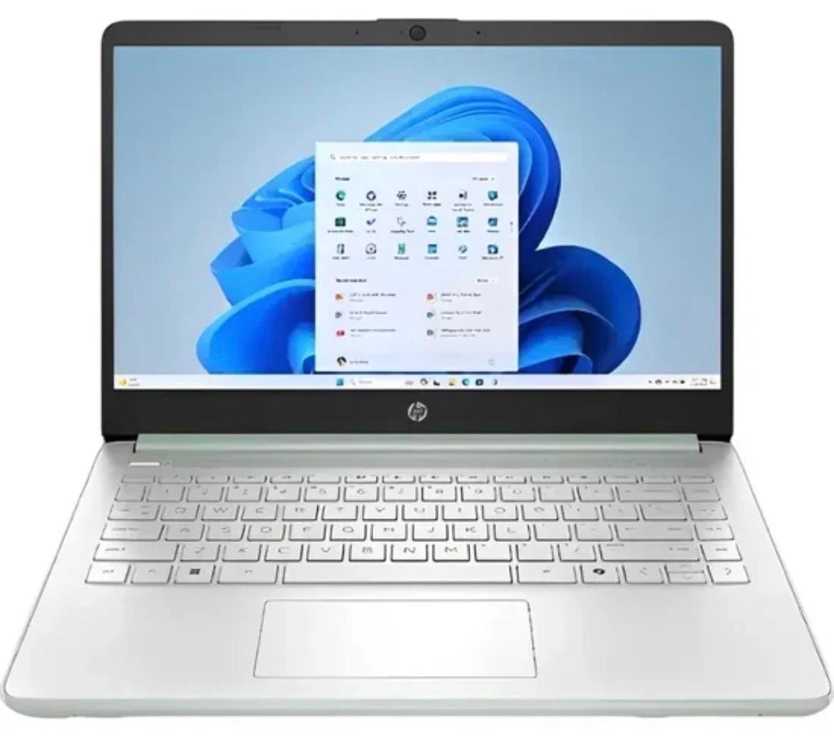 Notebook HP 14-DQ6013DX Intel Celeron N150 128GB UFS 4RAM 14
