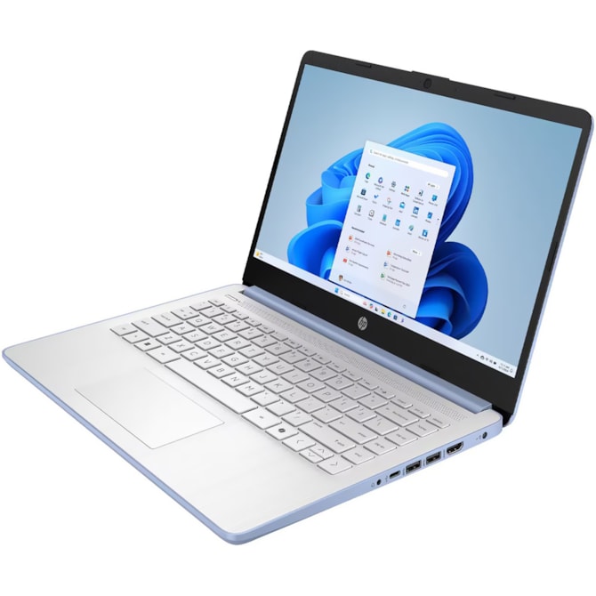 Notebook HP 14-DQ6102DX Intel Celeron N150 4GB Ram 128GB Ufs 14.0