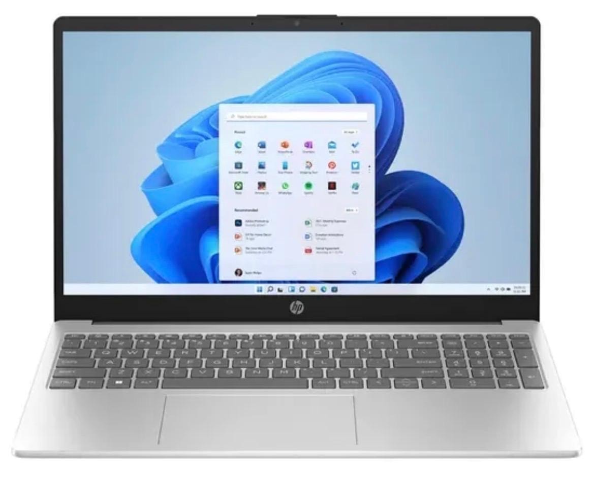 Notebook HP 15-FD0123DX Intel Core i3 1315U Tela Touch HD 256GB