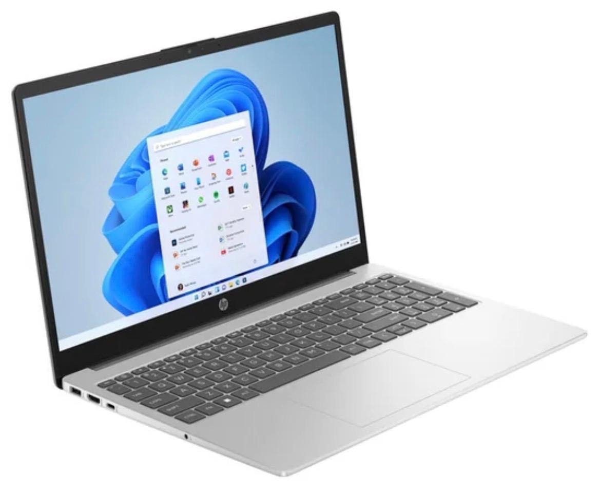 Notebook HP 15-FD0123DX Intel Core i3 1315U Tela Touch HD 256GB