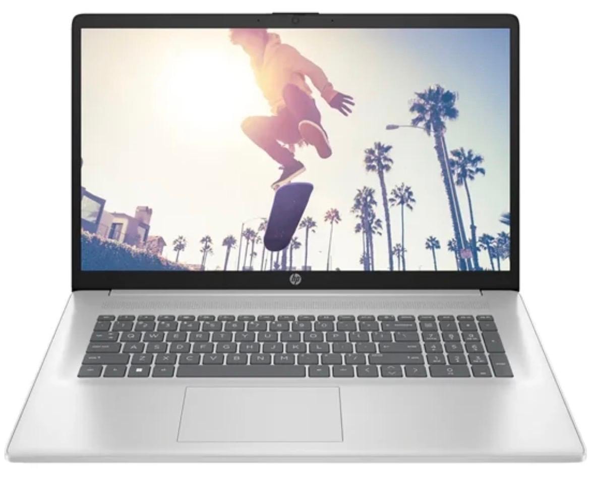 Notebook HP 17-CP2025DX AMD Ryzen 5 7520U 512GB SSD 8RAM 17.3