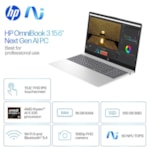 Notebook HP Omnibook 3 15 AMD Ryzen AI 5 330 16GB 512GB SSD 15.6 FHD Touch 15-FN0105DX - Prata Glacial-4378a400-75ee-41c8-923c-4177d1d6a400