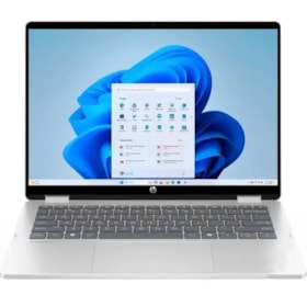 Notebook HP Omnibook 5 Flip 2 em 1 i7 Touch 16GB 512GB SSD 14” FP0023DX - Prata