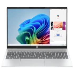Notebook HP Omnibook 5 Intel Core Ultra 7 255U 16GB 1TB SSD 16 WUXGA 16-AF1017WM - Prata