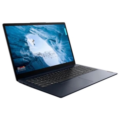 Notebook Lenovo IdeaPad 1 15AMN7 AMD Ryzen 5 7520U Tela Touch FHD 256GB SSD 8RAM 15.6