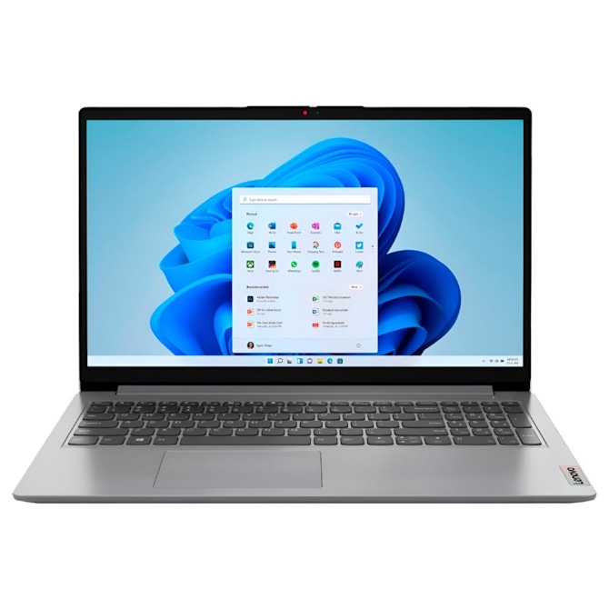 Notebook Lenovo IdeaPad 1 15IAU7 Intel Core i3 1215U Tela Touch Full HD 15.6