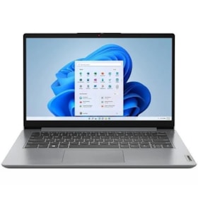 Notebook Lenovo IdeaPad 1 Intel Celeron N4500 4GB RAM 128GB eMMC 14