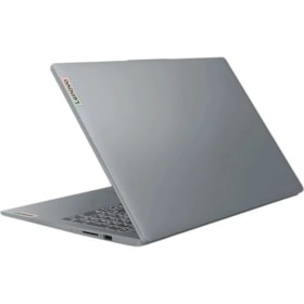 Notebook Lenovo IdeaPad Slim 3 15IAN8 Intel N100 4GB 128GB UFS 15.6 FHD Windows 11 82XB00HVUS - Cinza