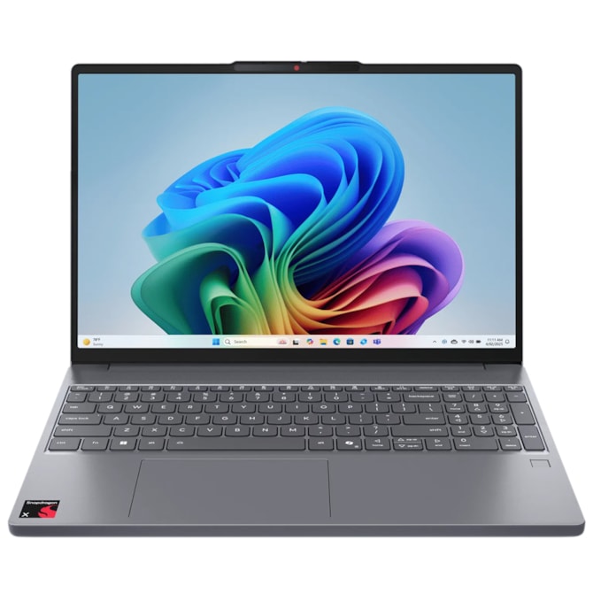 Notebook Lenovo IdeaPad Slim 3 15Q8X10 Snapdragon X X1-26-100 Tela Touch WUXGA 15.3