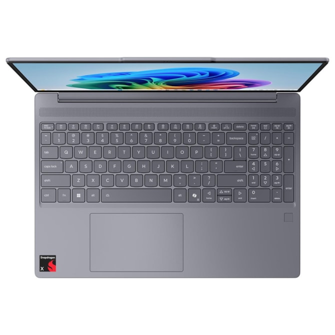 Notebook Lenovo IdeaPad Slim 3 15Q8X10 Snapdragon X X1-26-100 Tela Touch WUXGA 15.3