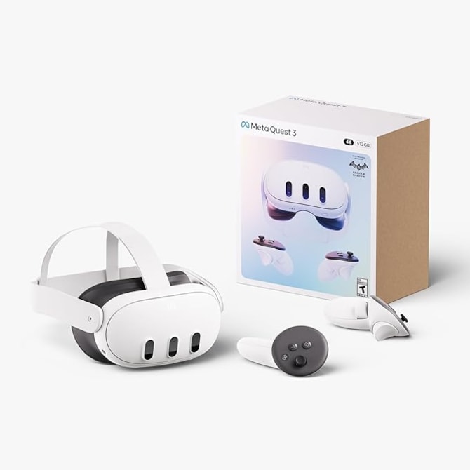 Óculos de Realidade Virtual Oculus Meta Quest 3 512GB - Batman: Arkham Shadow-edc5d3f0-b857-459d-b11f-14dfc9b0f744