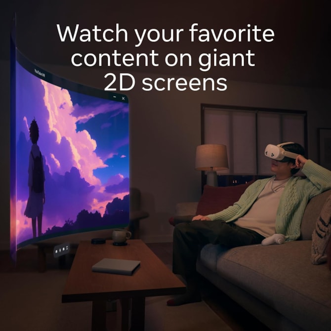 Óculos de Realidade Virtual Oculus Meta Quest 3S 128GB - Batman: Arkham Shadow-3a522176-aa2d-411c-ae4a-ed3f8ae673cf