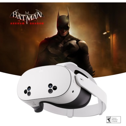 Óculos de Realidade Virtual Oculus Meta Quest 3S 128GB - Batman: Arkham Shadow