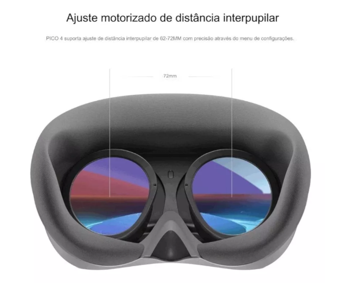 Óculos de Realidade Virtual Oculus Pico 4 256GB