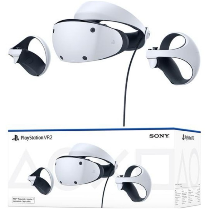 Oculos de Realidade Virtual Sony Playstation VR2 CFI-ZVR1 - Branco-65a53327-650f-4f46-8d91-84e57562025a