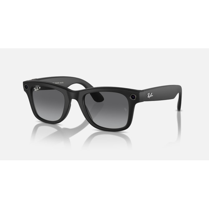 Óculos Inteligentes Ray-Ban Meta Wayfarer Preto Fosco, Câmera 12MP, 32GB - Lentes Grafite RW4006-8cefff97-4c3f-4193-813b-7abfc680146a