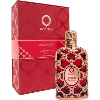 Orientica Amber Rouge Eau de Parfum Unissex 80ml - Vermelho