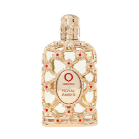 Orientica Perfume Royal Amber Eau de Parfum Unissex 150ml Família Âmbar Baunilha MKP005007001480 - Dourado